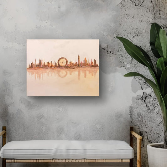 CITYSCAPE ART CANVAS