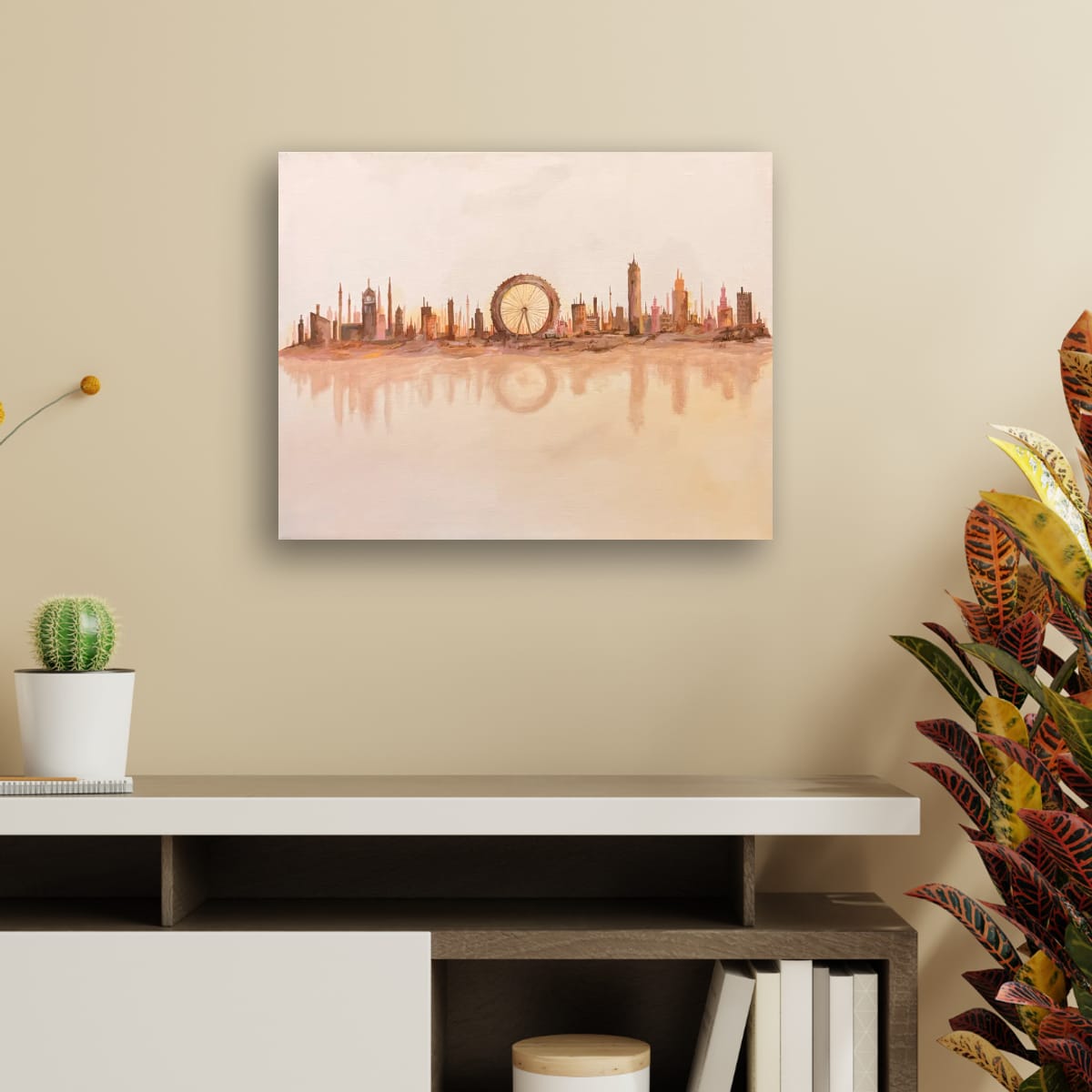 CITYSCAPE ART CANVAS