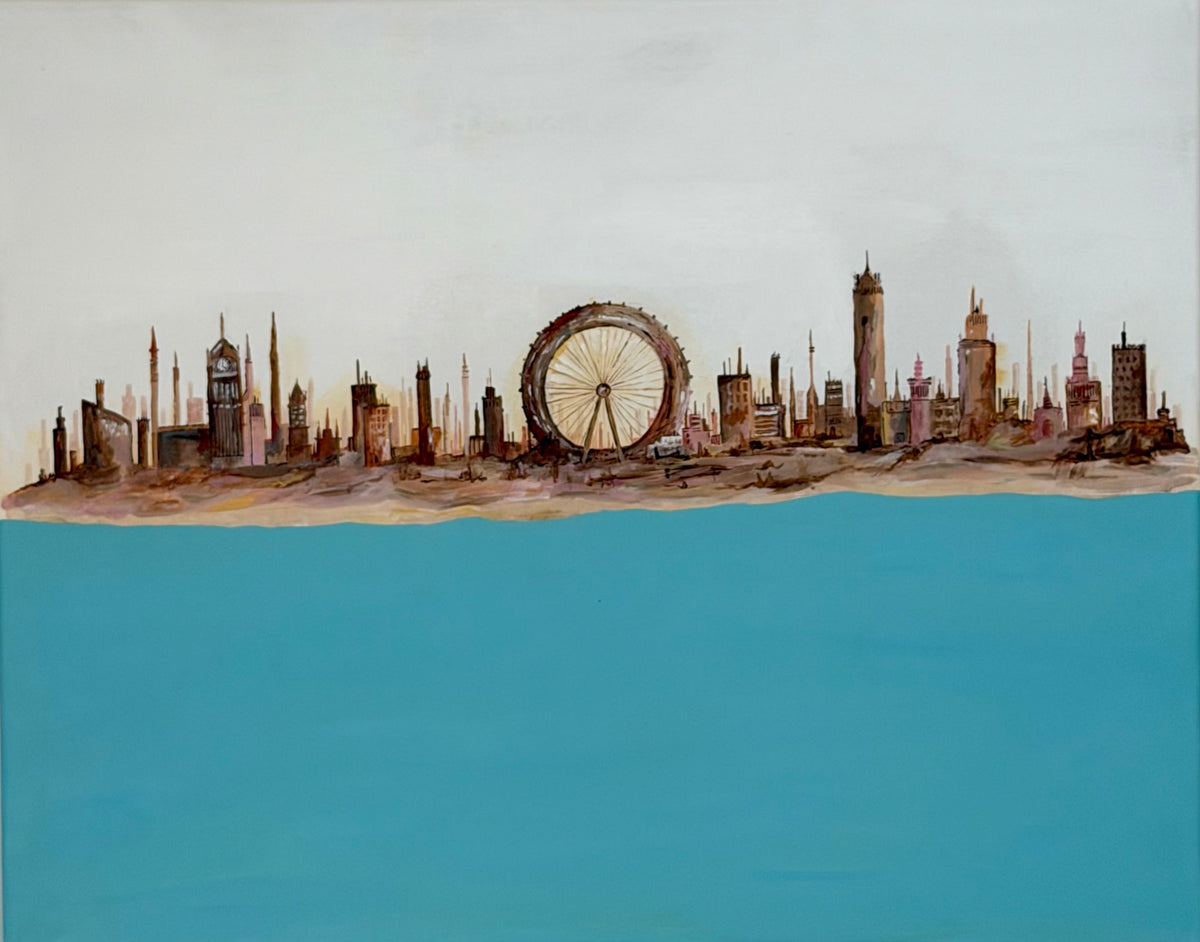CITYSCAPE ART CANVAS