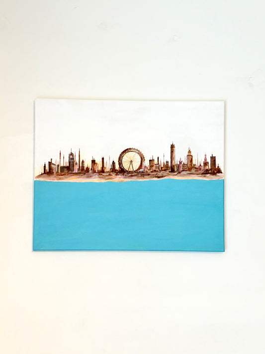 CITYSCAPE ART CANVAS
