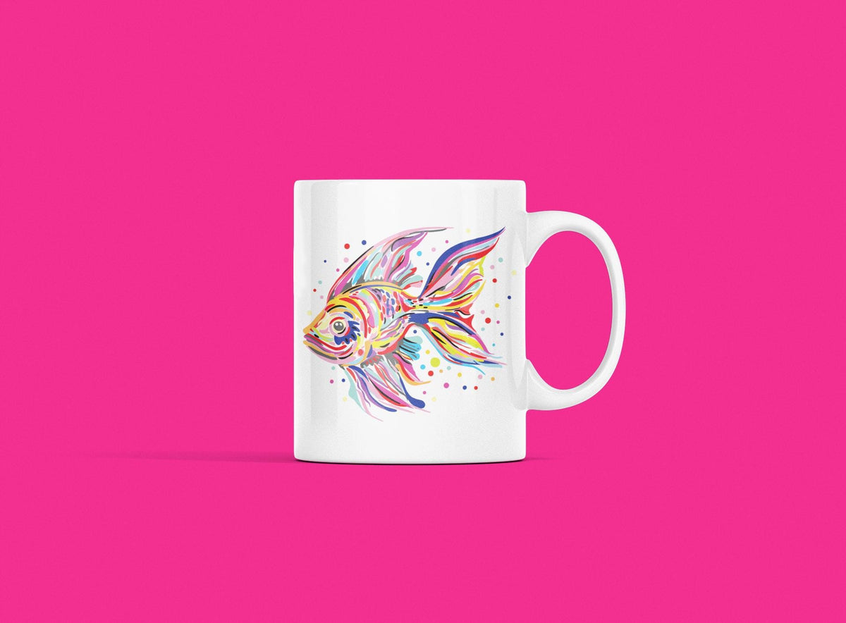 Colourful Fish Clipart PNG SVG JPG | Tropical Fish Illustration