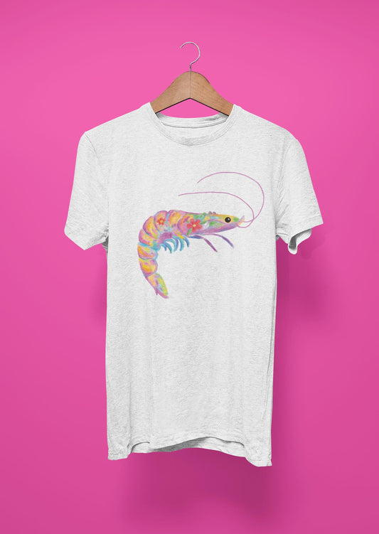 Colourful Prawn Clipart PNG SVG JPG | Tropical Fish Illustration