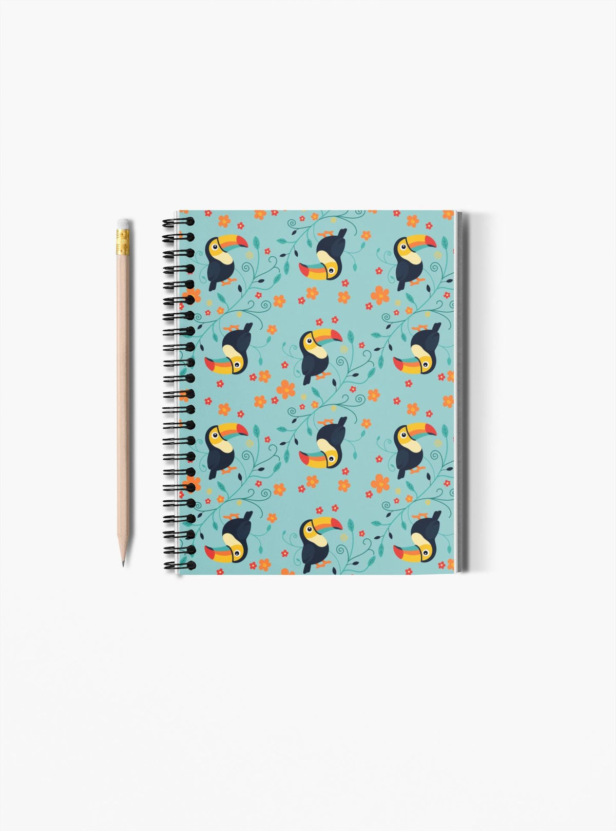 Toucan Seamless Pattern | Tropical Bird Digital Paper