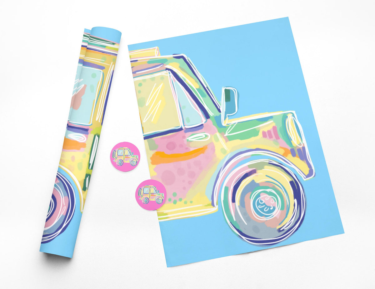 Colourful 4x4 Clipart PNG JPG, Off Road Vehicle Clipart, Adventure Car